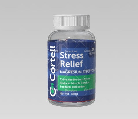 Stress Relief - Magnesium Bisglycinate Capsules for Calm & Sleep