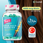 Fine’s Biotin (5000 mcg) + Super Hair Booster Gummies for Adults