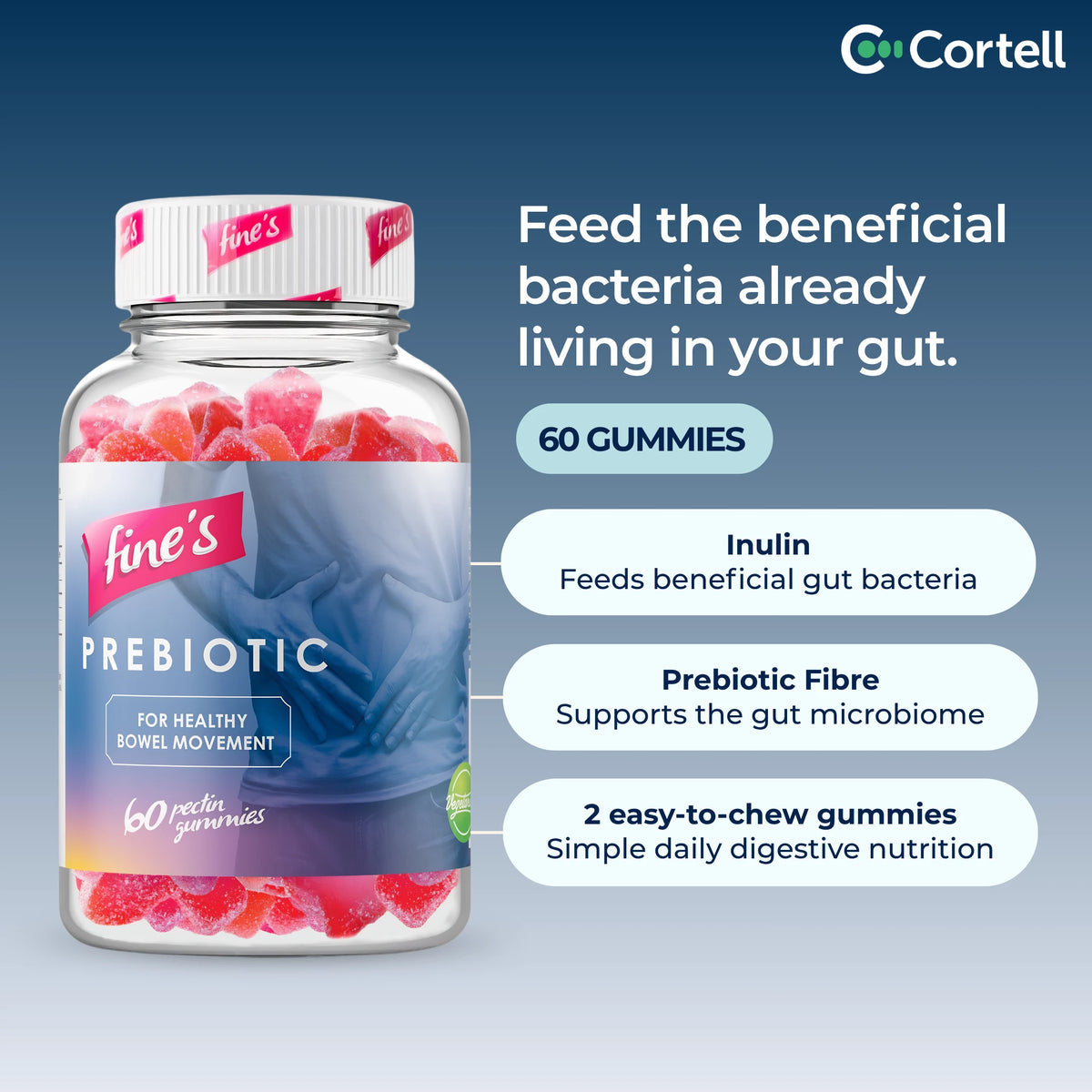 Fine’s Prebiotic Gummies for Adults