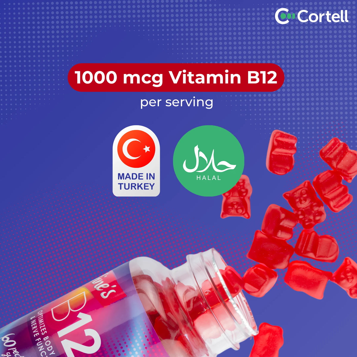 Fine’s B12 (1000 mcg) Gummies for Adults