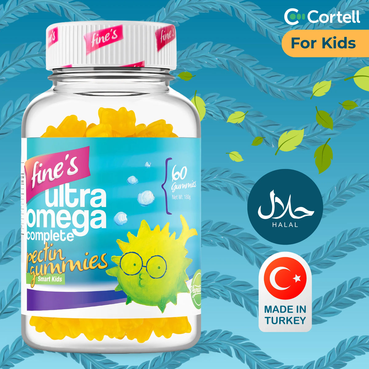 Fine’s Ultra Omega 3-6-9 Complete Gummies for Kids