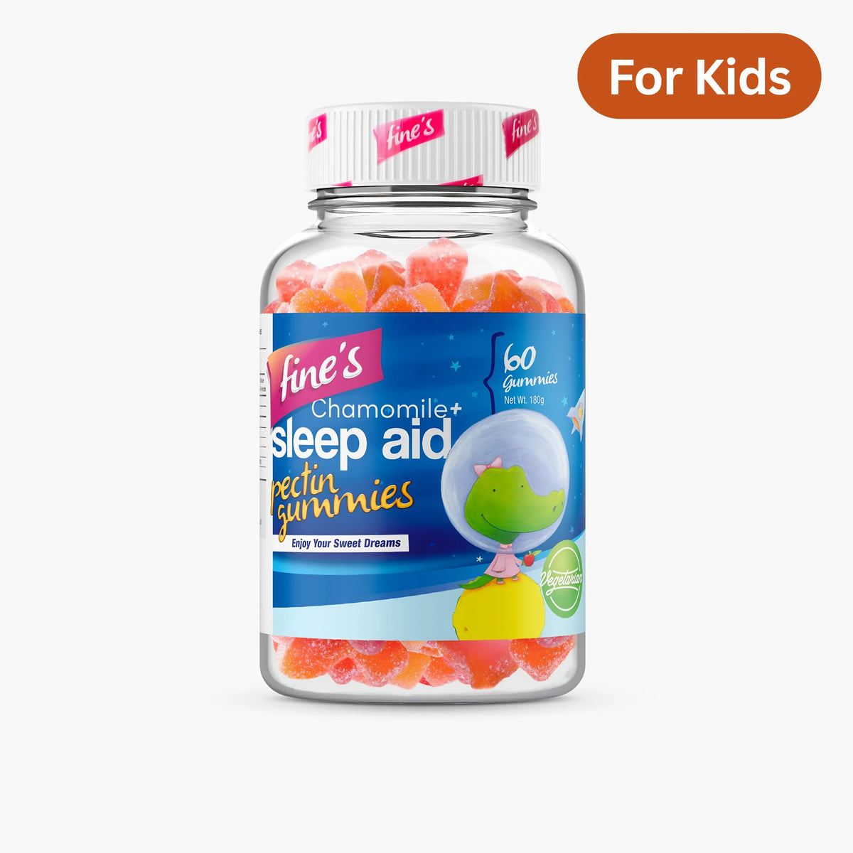 Fine’s Chamomile+ Sleep Aid Gummies for Kids